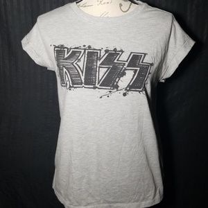 KISS band tee